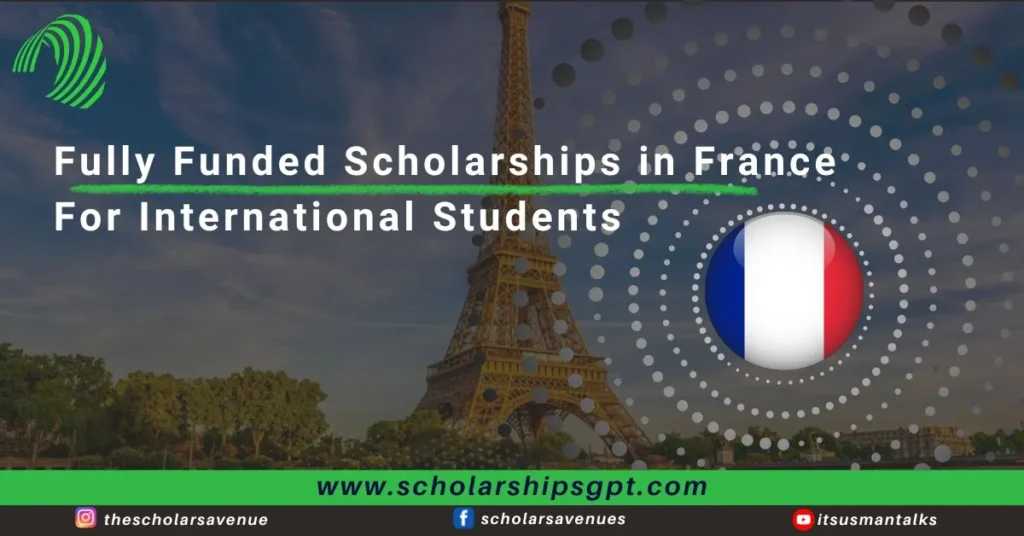 scholarships in France