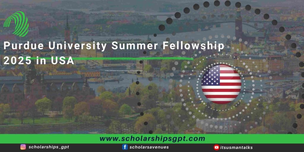 Purdue University Summer Fellowship