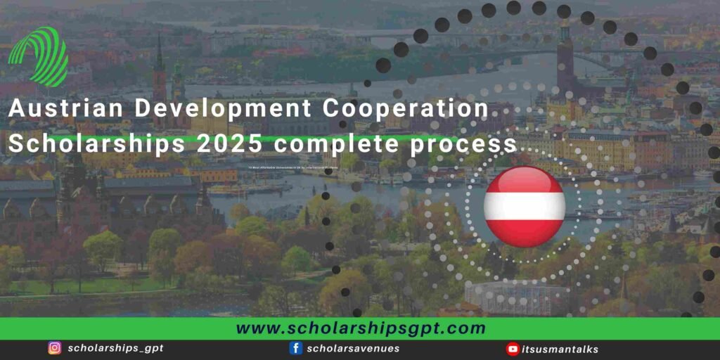 Austrian Development Cooperation Scholarships