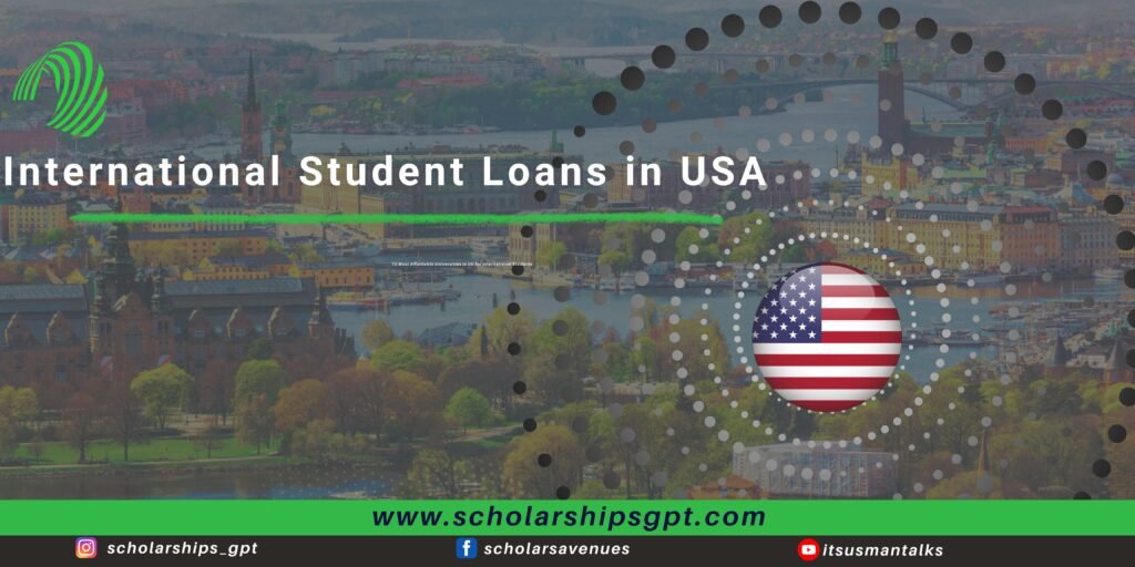 International Student Loans in USA