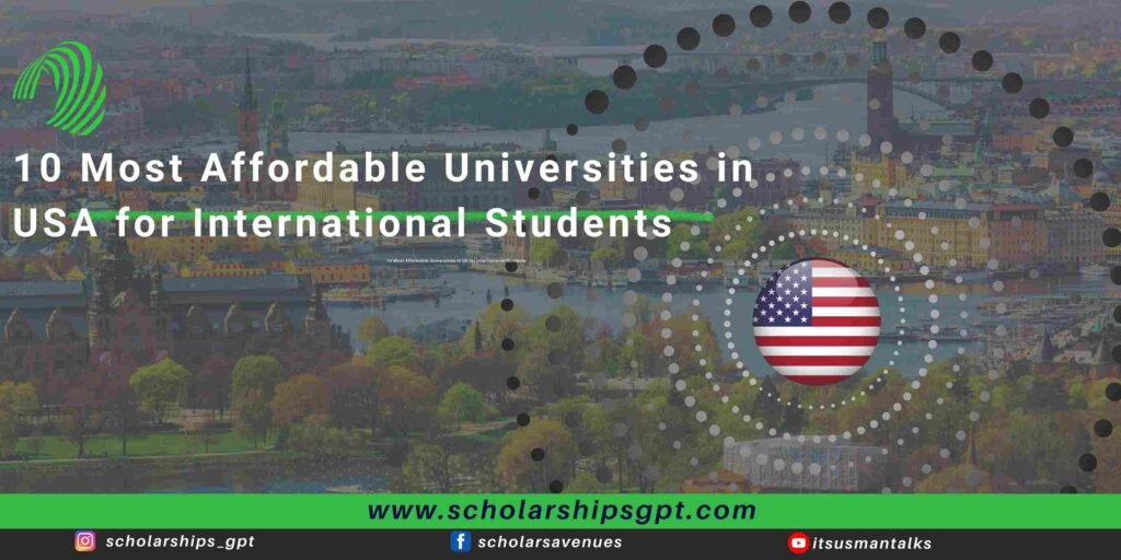 Affordable Universities in USA