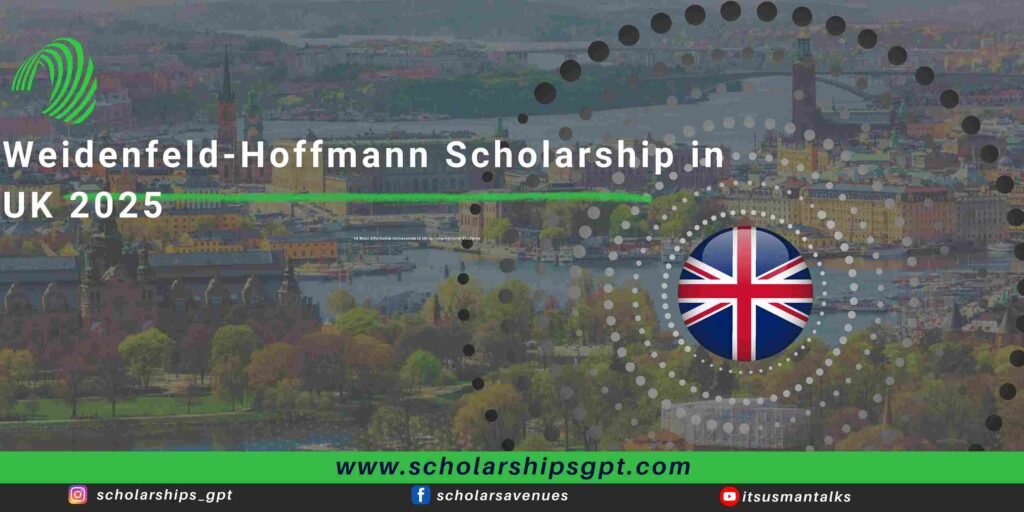 Weidenfeld-Hoffmann Scholarship