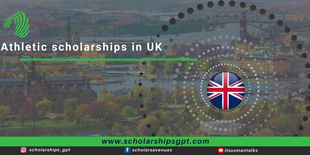 Athletic scholarships in UK