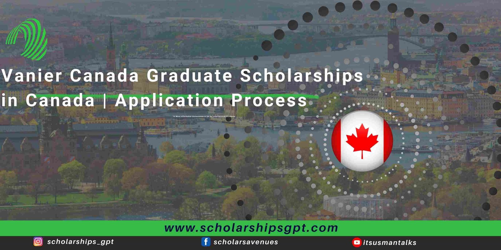 Vanier Canada Graduate Scholarship