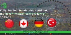 Scholarships without IELTS