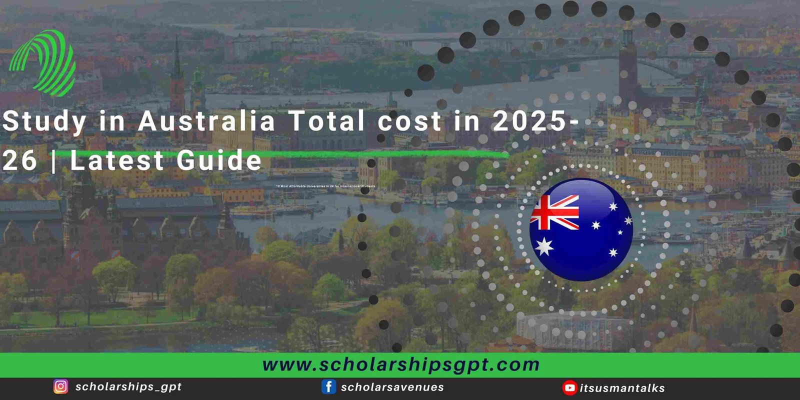 Study in Australia Total cost