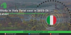Study in Italy Total cost