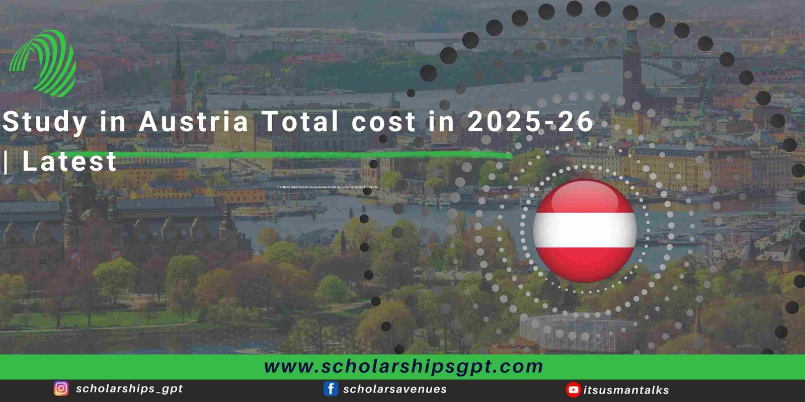 Study in Austria Total cost