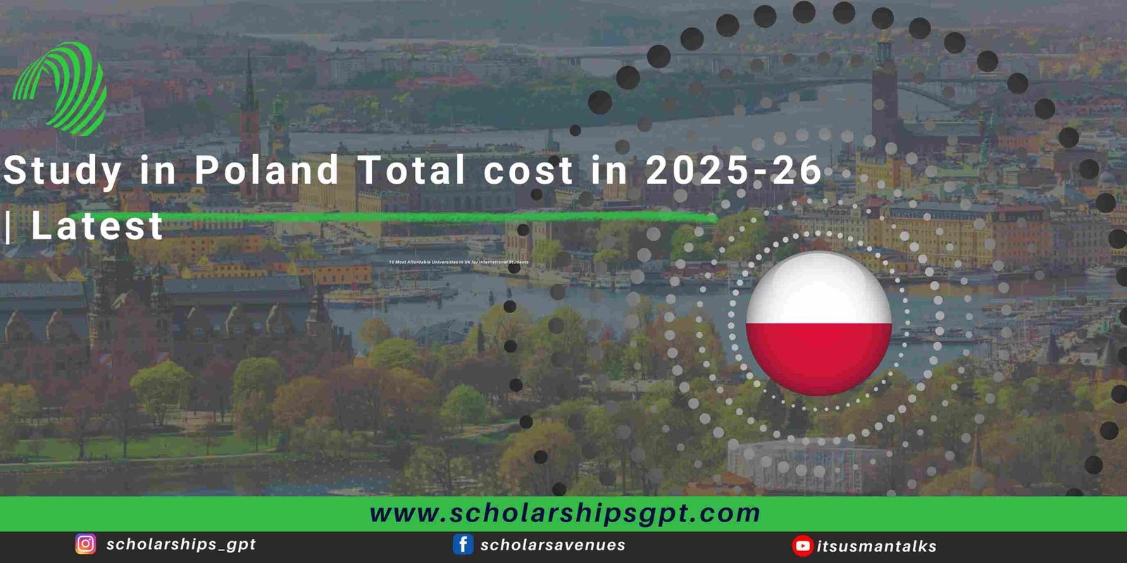 Study in Poland Total cost