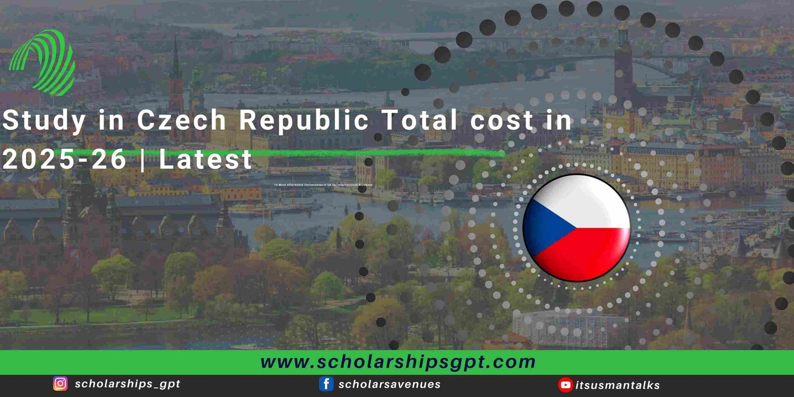 Study in Czech Republic Total cost