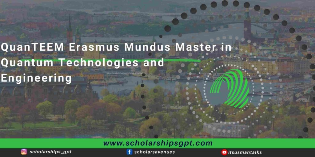 Qtom QuanTEEM Erasmus Mundus Master in Quantum Technologies, Engr